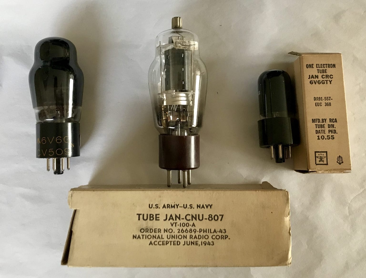 6V6 and 6L6 output valves Valve Tube Guitar Amps