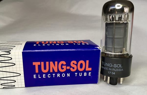 Tung Sol 6V6GT valve image